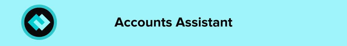 career page accounts assistant header