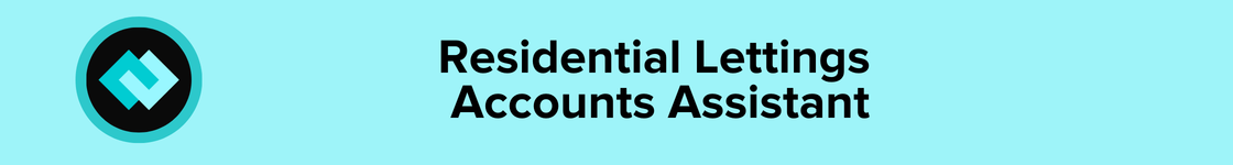 Residential Lettings Accounts Assistant header