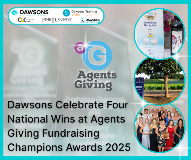 Dawsons Celebrate Four National Wins at Agents Giving Fundraising Champions Awards 2025