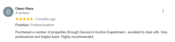 Auction reviews