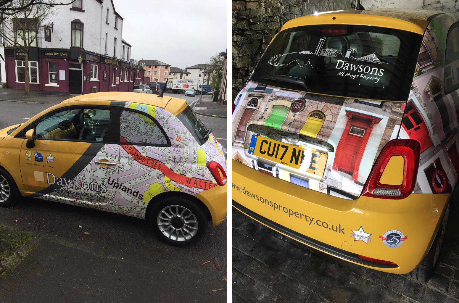 Cars wrapped 2017 by Naomi