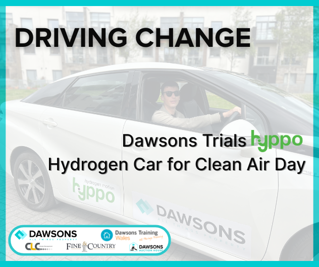 Driving Change: Dawsons Trials Hydrogen Car for Clean Air Day