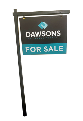 Dawsons for sale board new