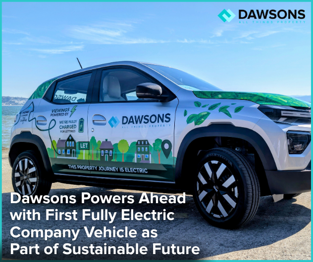 Dawsons Powers Ahead with First Fully Electric Company Vehicle as Part of Sustainable Future