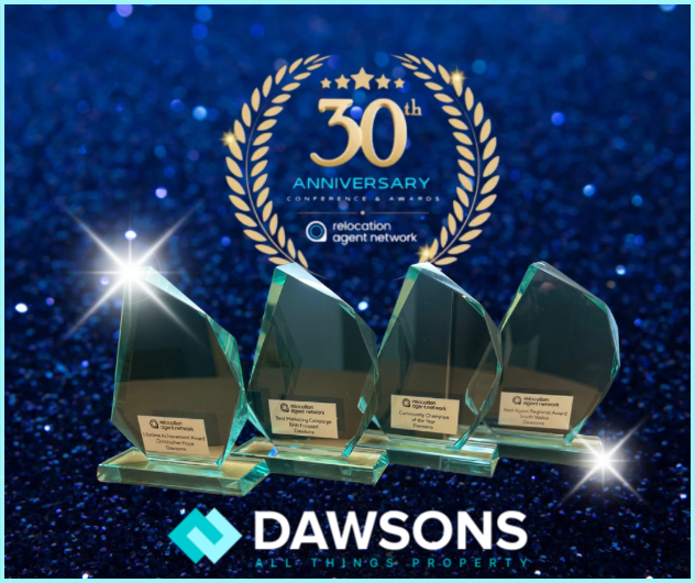 Dawsons Triumphs at the Relocation Agent Network 30th Anniversary Awards