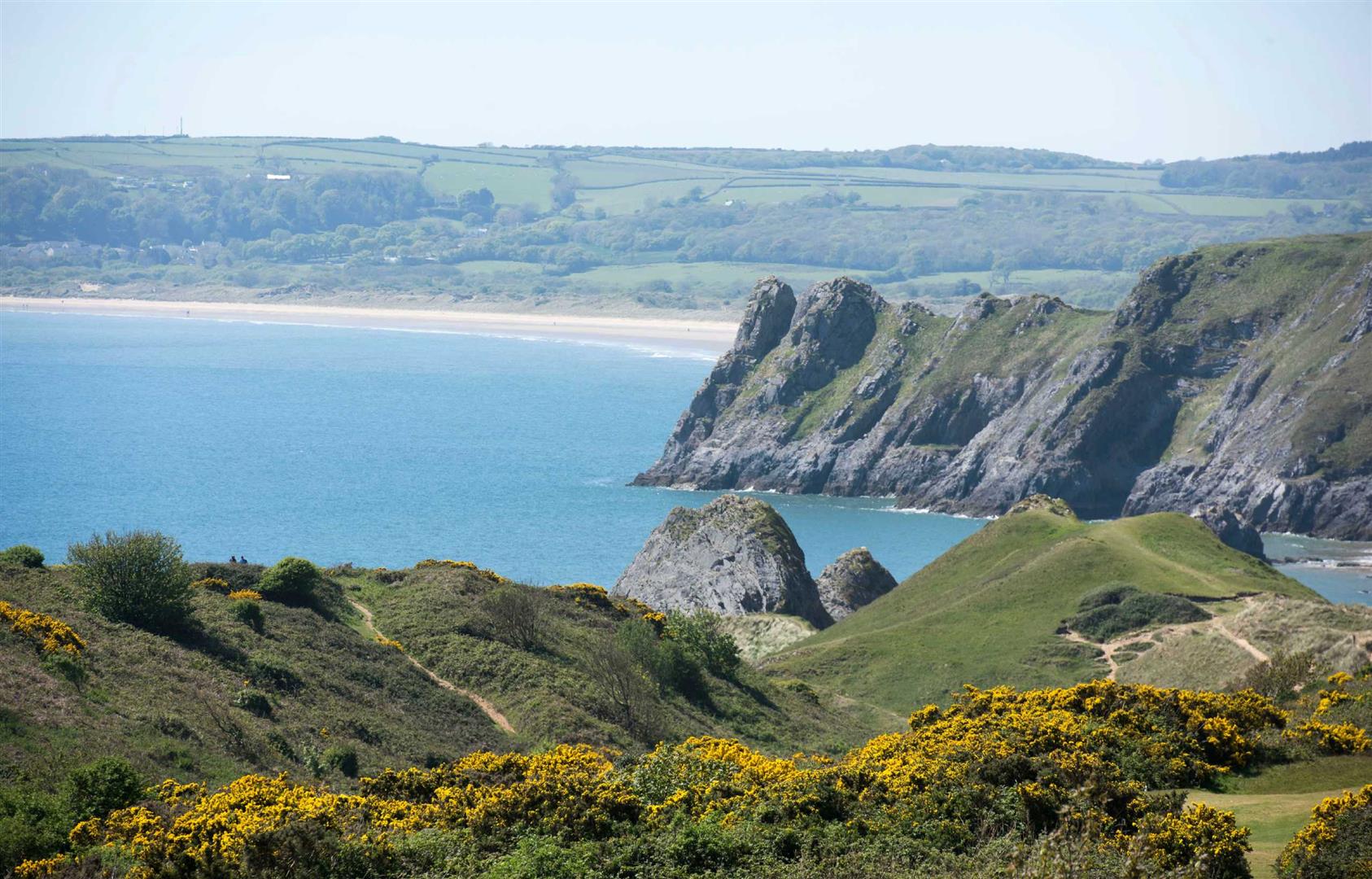 Three Cliffs and Oxwich Bay